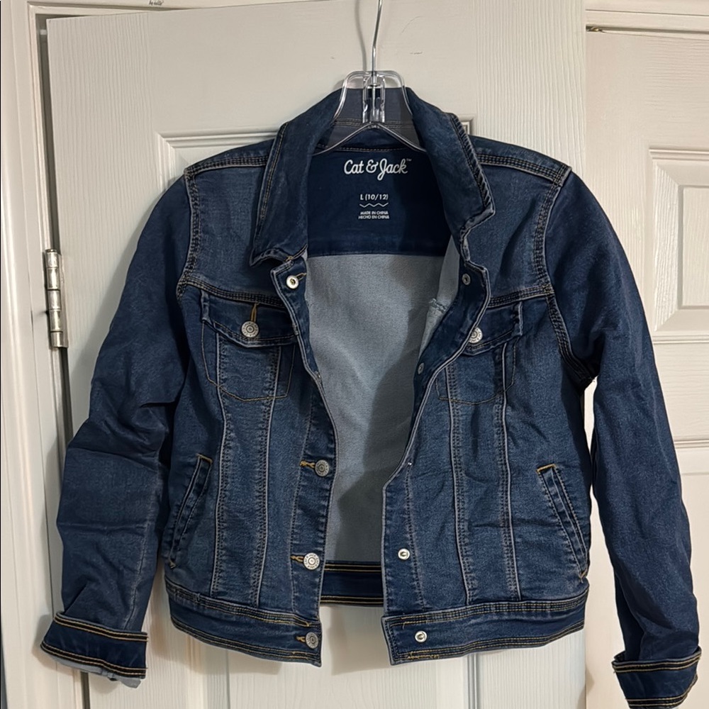 Cat & Jack Dark Blue Denim Jacket